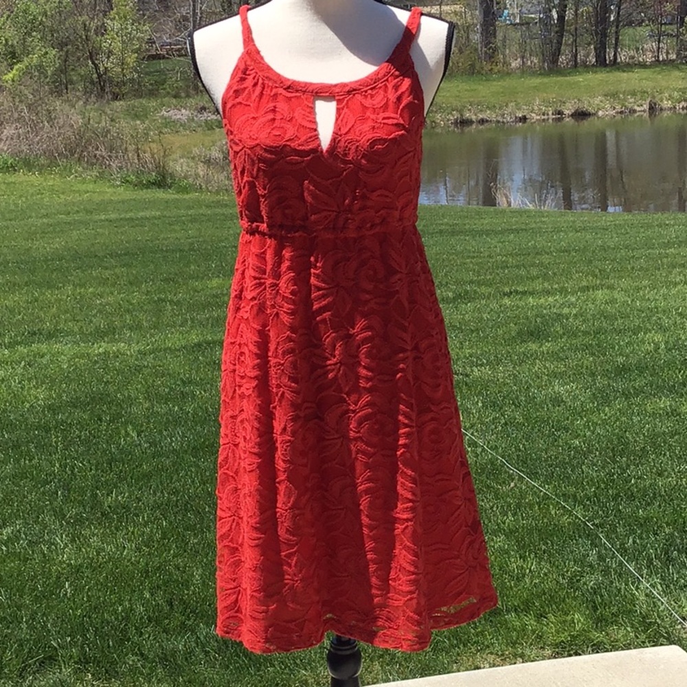 NWT LOFT Red Dress